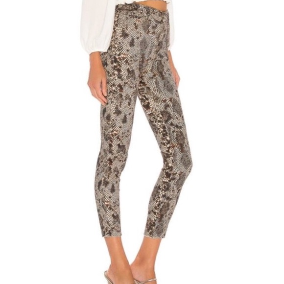 NWT Free People Two Faced Snakeskin Jegging - Picture 3 of 16